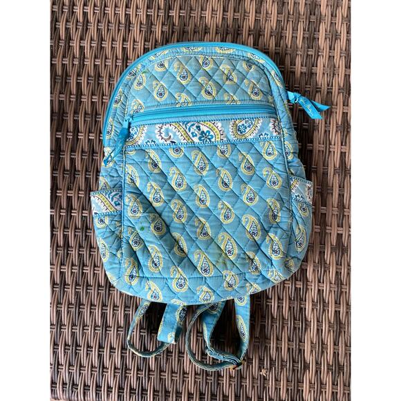 Vera Bradley | Bags | Vera Bradley Quilited Back Pack Blue  display picture 1